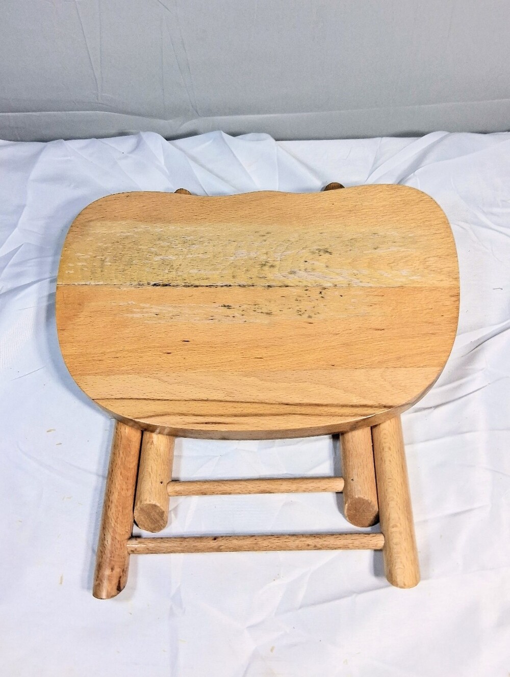 Nevco Yugoslavia Vintage 1950's Strong Collapsible Folding Milking/Planter Stool - Picture 3 of 13